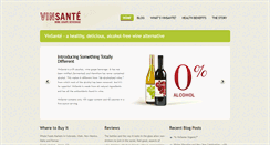 Desktop Screenshot of drinkvinsante.com