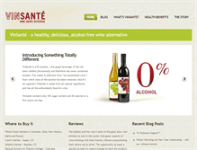 Tablet Screenshot of drinkvinsante.com
